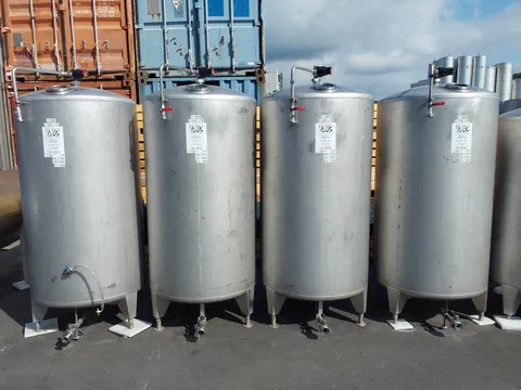 1.000 Liter Drucktank 1 bar in V2A