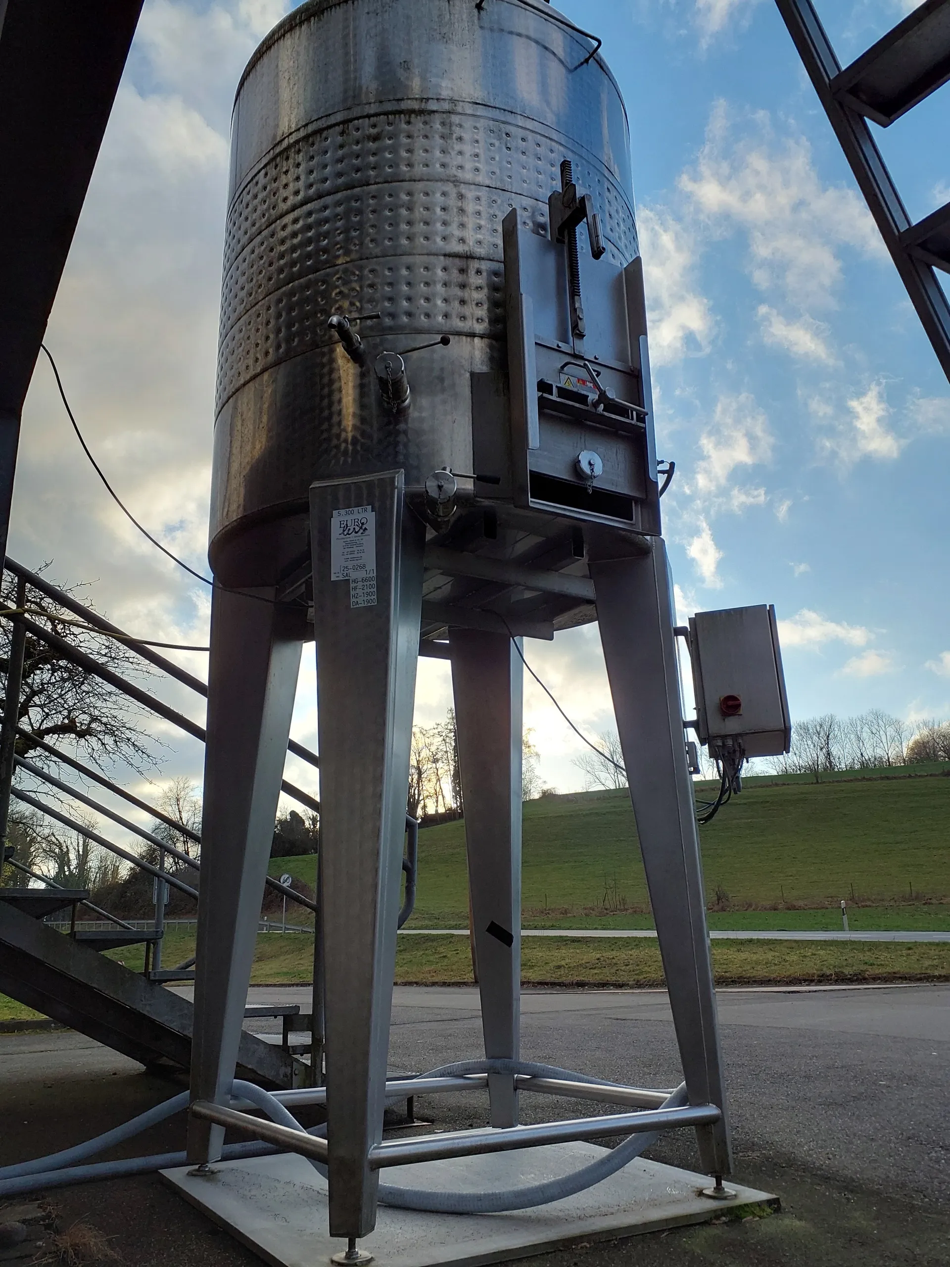 5.300 Liter Maischetaucher RIEGER