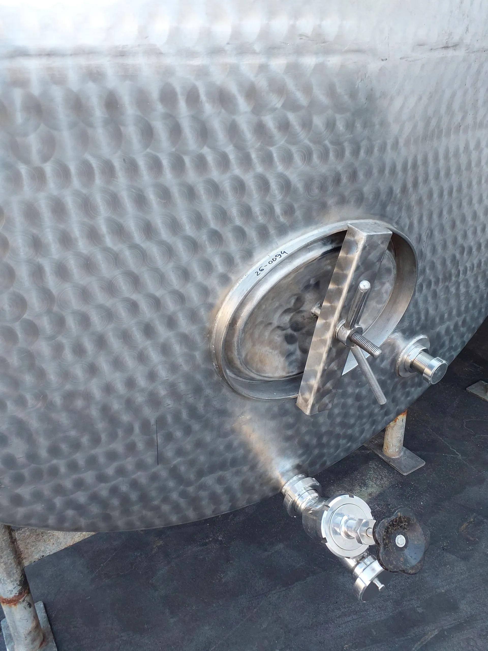 6.200 Liter Lagertank in V2A