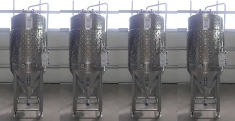 400 Liter CCT/ Storage Tank / Pressure Tank  with cooling jacket 0,99 bar