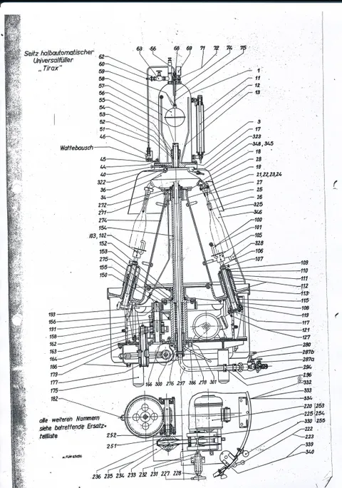 Pressure Filler SEITZ TIRAX SF12 