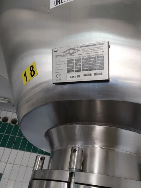 68150 Liter ZKG Tank/ Drucktank/ Lagertank GROSS mit Kühlmantel und Isolierung