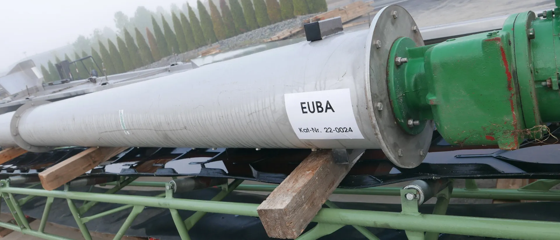 Spiralschnecke-Querförderer 4,10 m / Höhenförderer 8,10 m