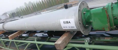 Spiralschnecke-Querförderer 4,10 m / Höhenförderer 8,10 m