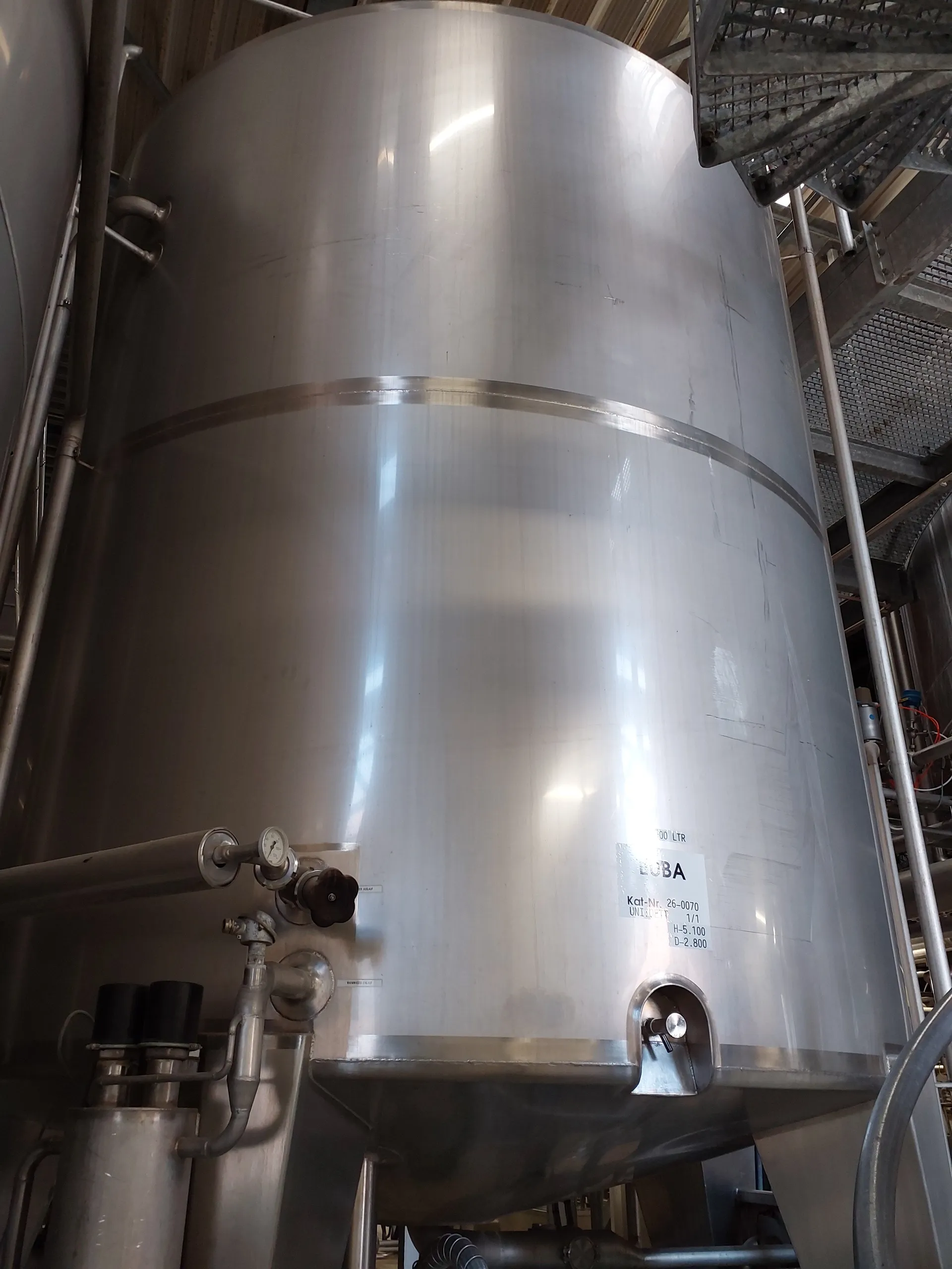 17.000 Liter Lagertank isoliert