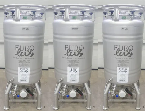 200 liters Eurolux Beer Tank/ Storage Tank/ Pressure Tank  in AISI 304
