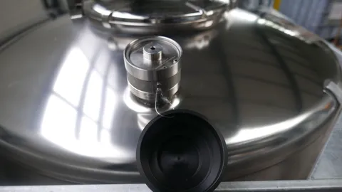 1000 Liter Containertank aus V2A für den Transport von gefährlichen Waren