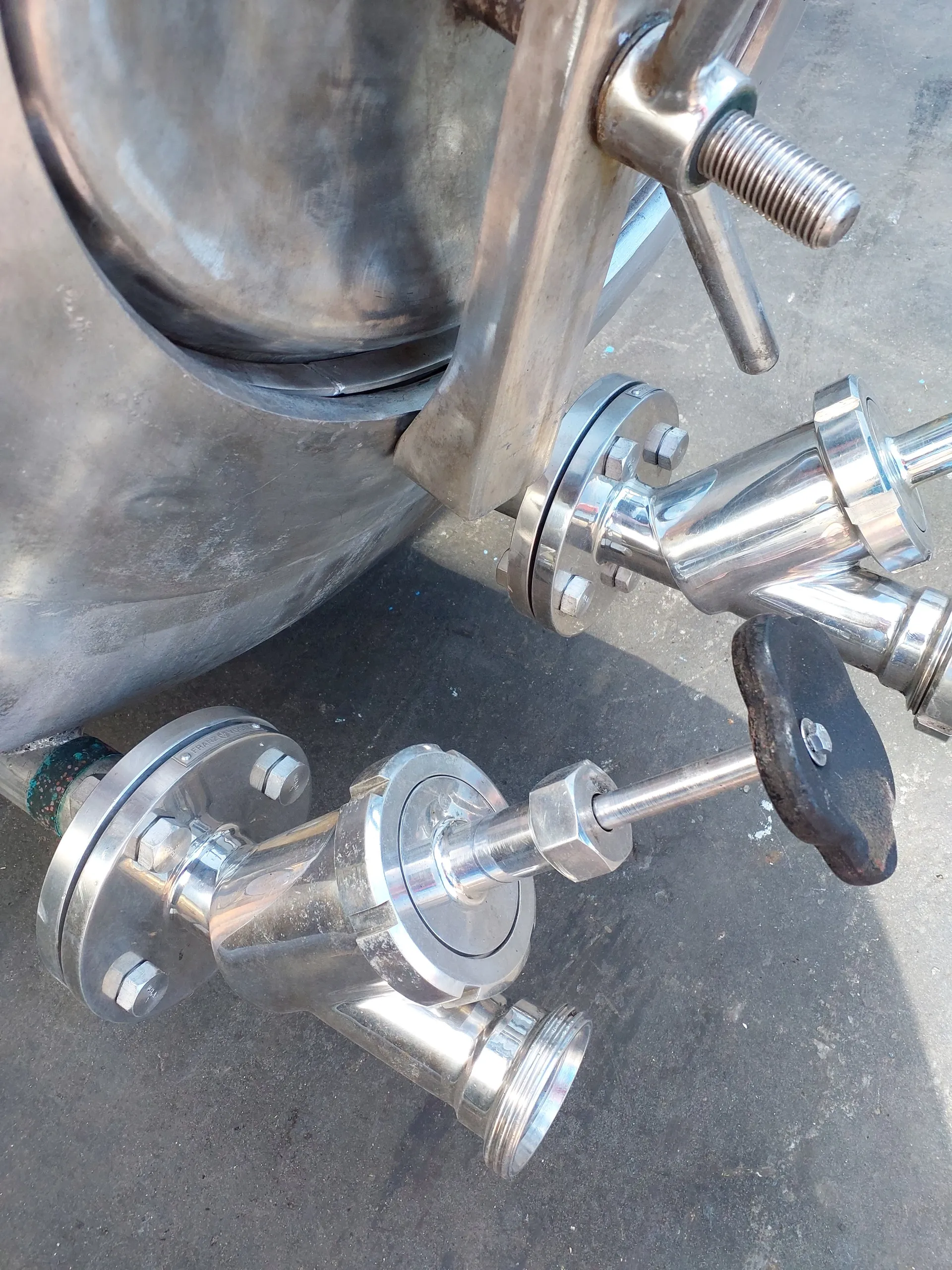 6.000 Liter 8 bar Drucktank in V2A