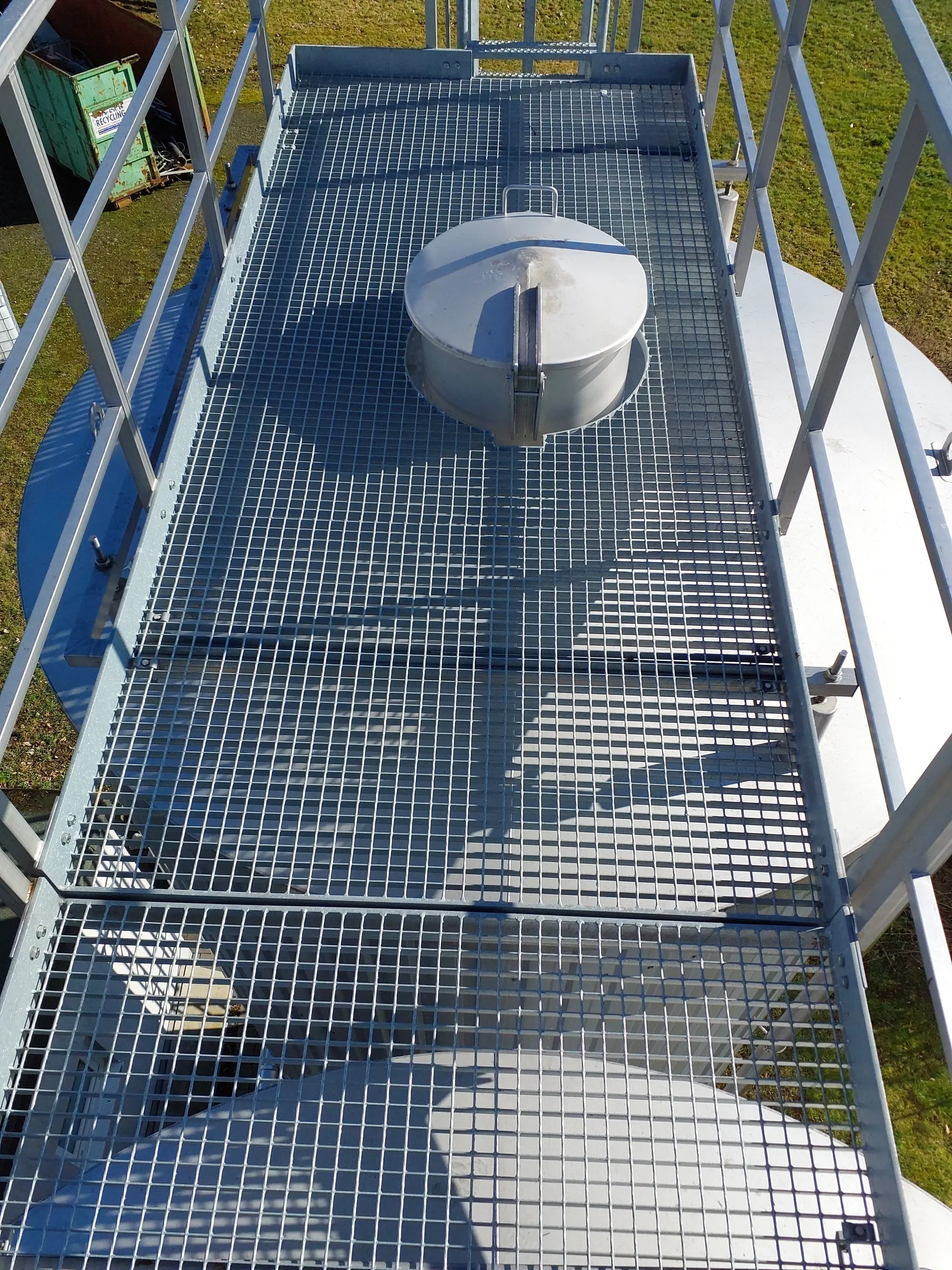 53700 Liter Brauwassertank mit Isolierung