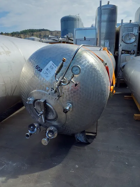 6.000 Liter 8 bar Drucktank in V2A