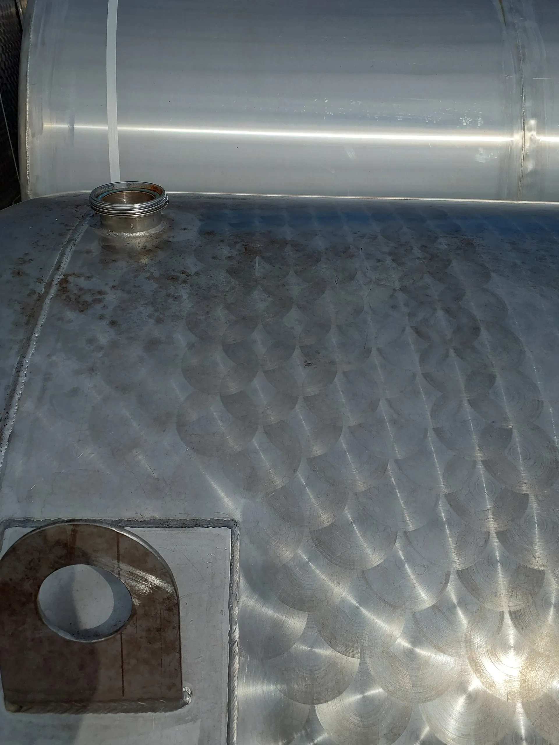3.000 Liter 8 bar Drucktank in V2A