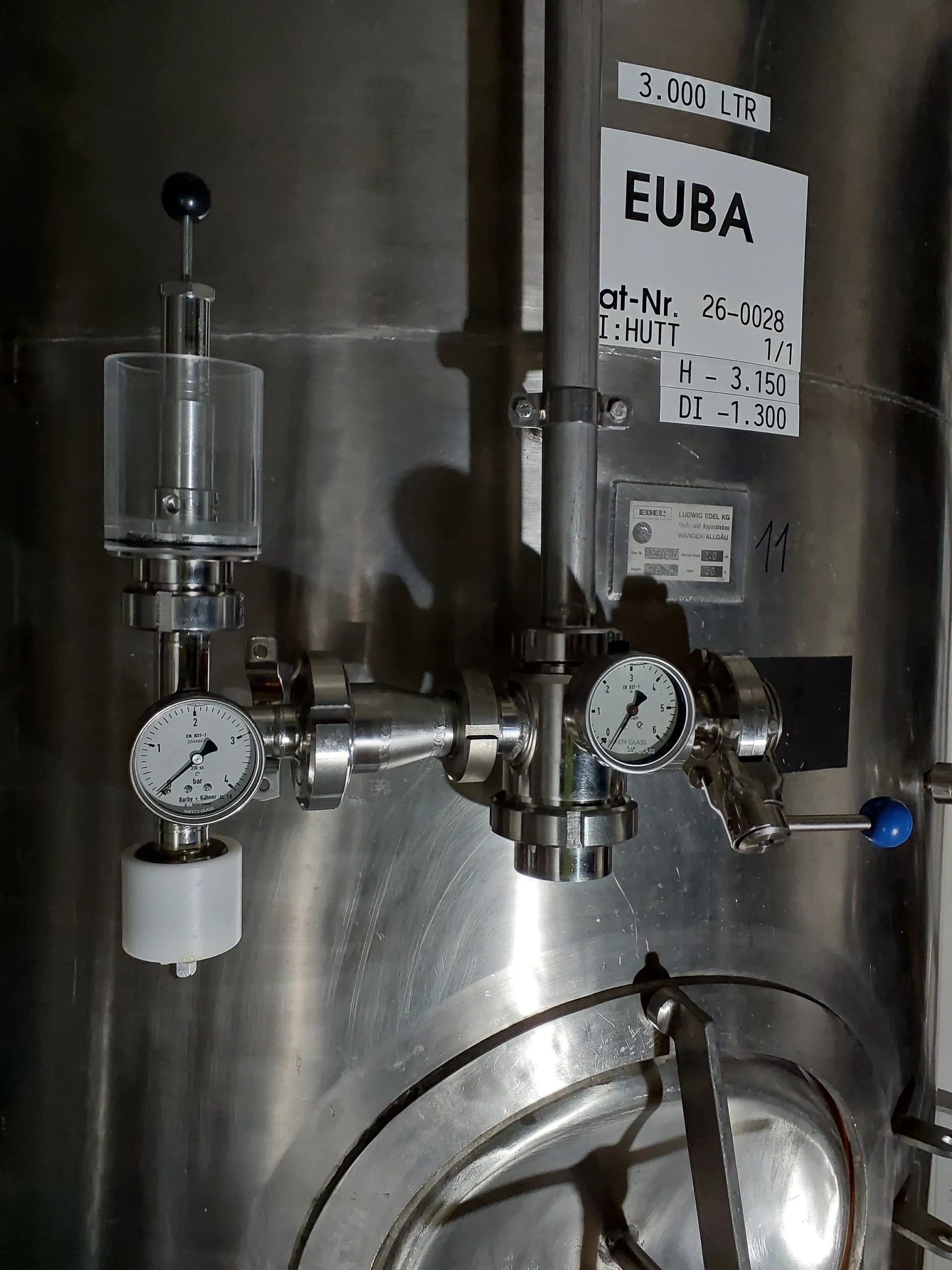 3000 Liter Drucktank/Lagertank EDEL