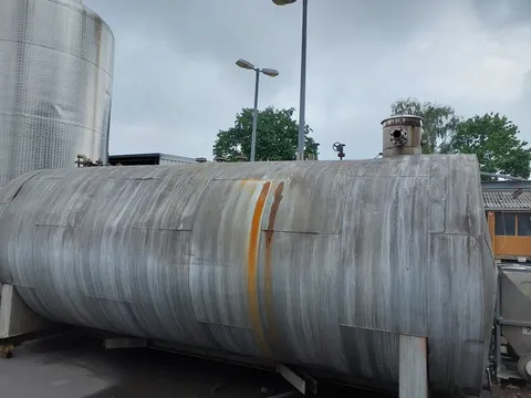 45.000 Liter Drucktank isoliert horizontal