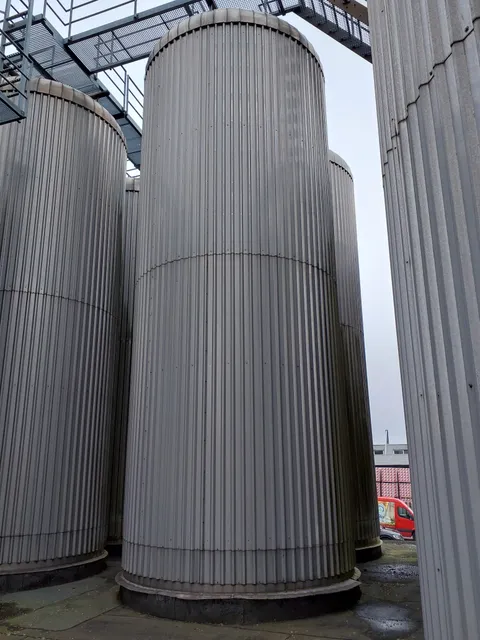 65900 Liter ZKG Tank/ Drucktank/ Lagertank GROSS mit Kühlmantel und Isolierung