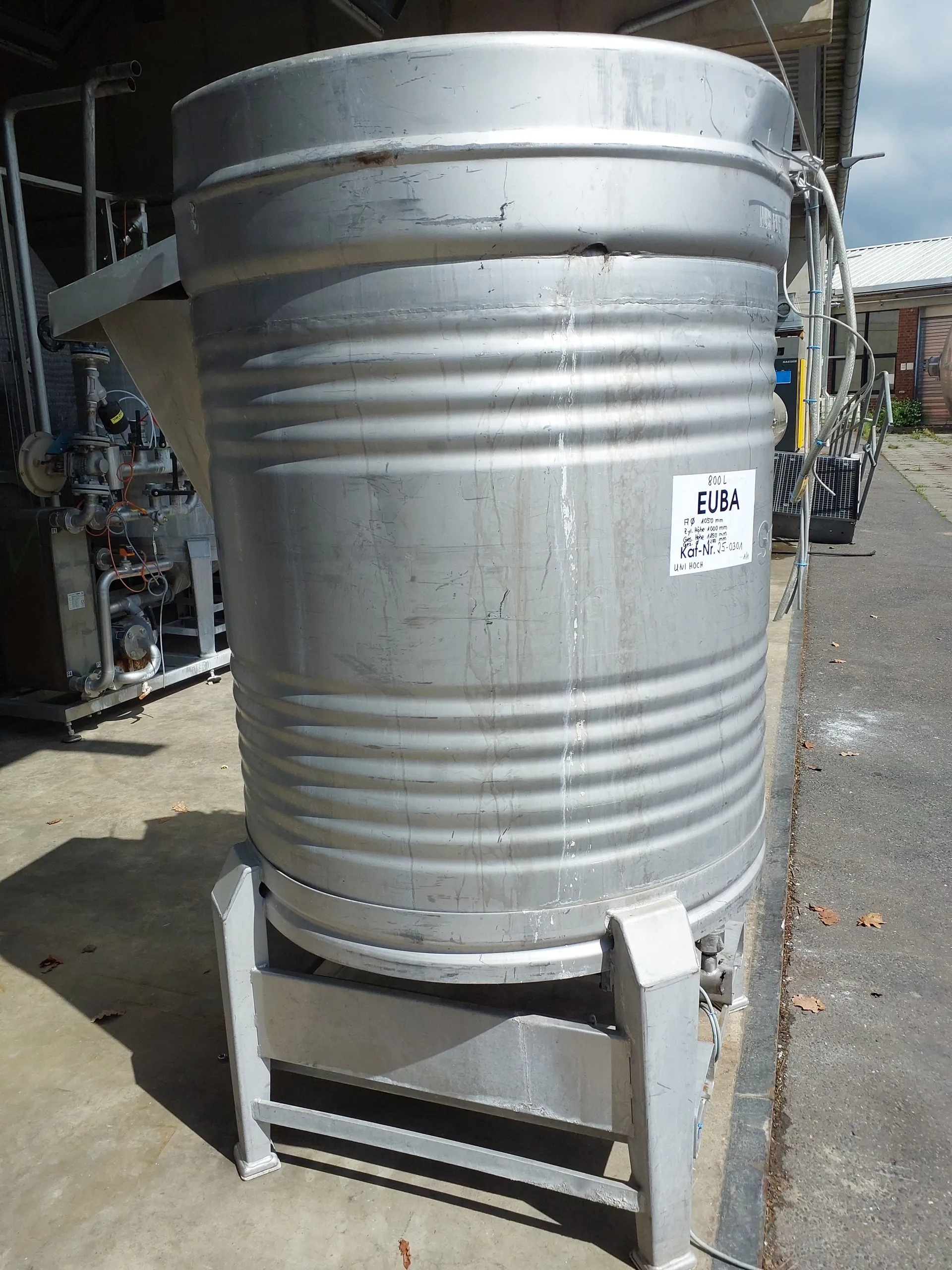800 Liter Lagertank