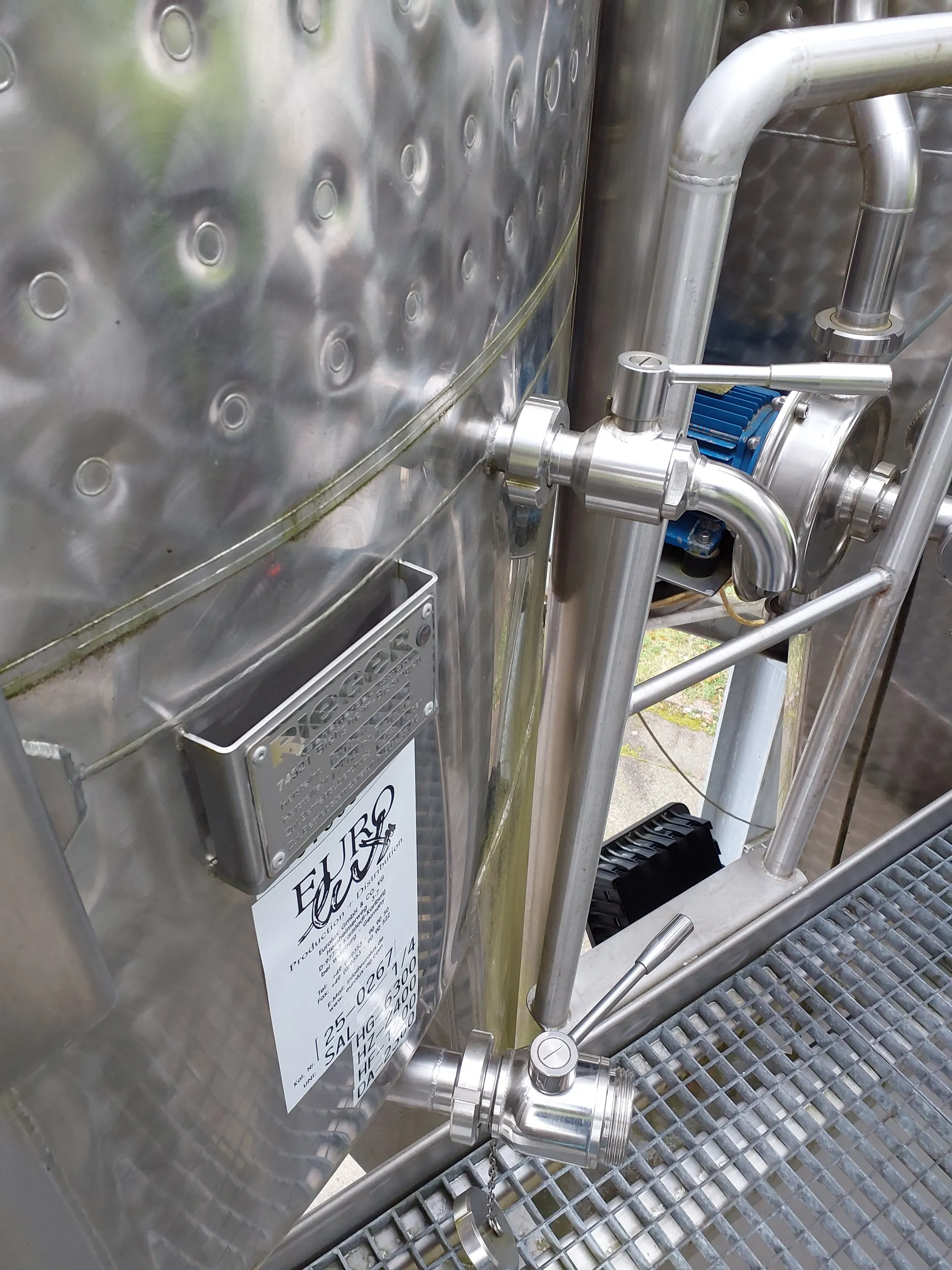 10.000 Liter Maischetaucher RIEGER