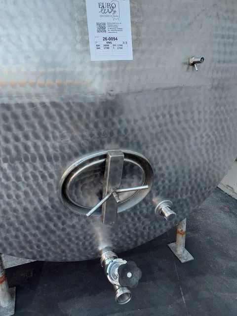 6.200 Liter Lagertank in V2A