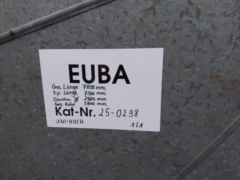 45.000 Liter Drucktank, isoliert, horizontal