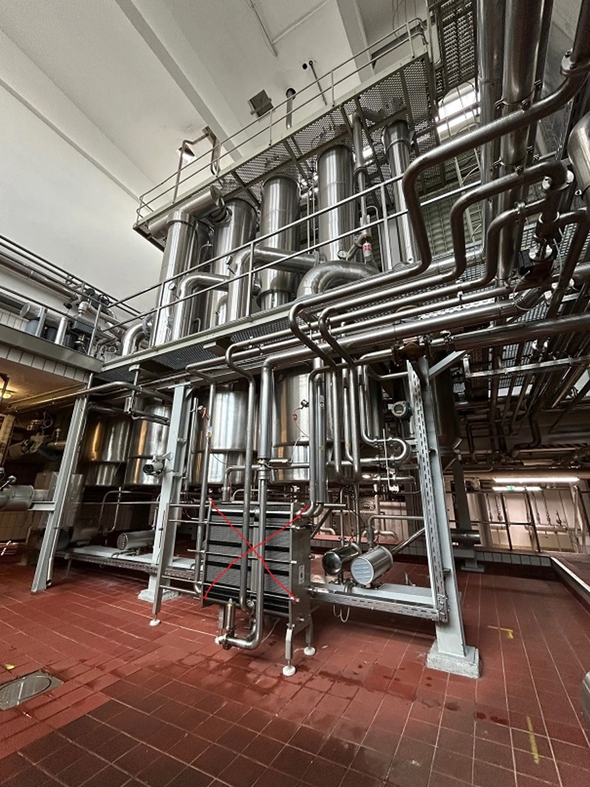 25-0156EUBA 15.000 Liter /Stunde Magermilcheindampfer