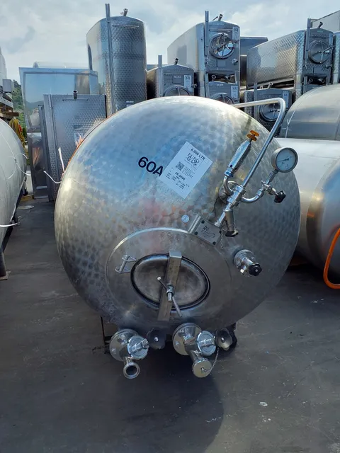 6.000 Liter 8 bar Drucktank in V2A