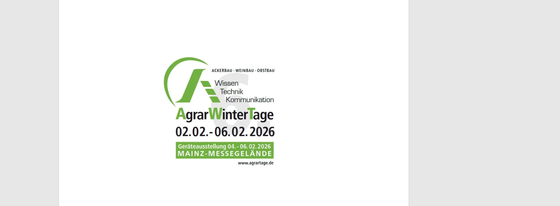 AgrarWinterTage Mainz 26
