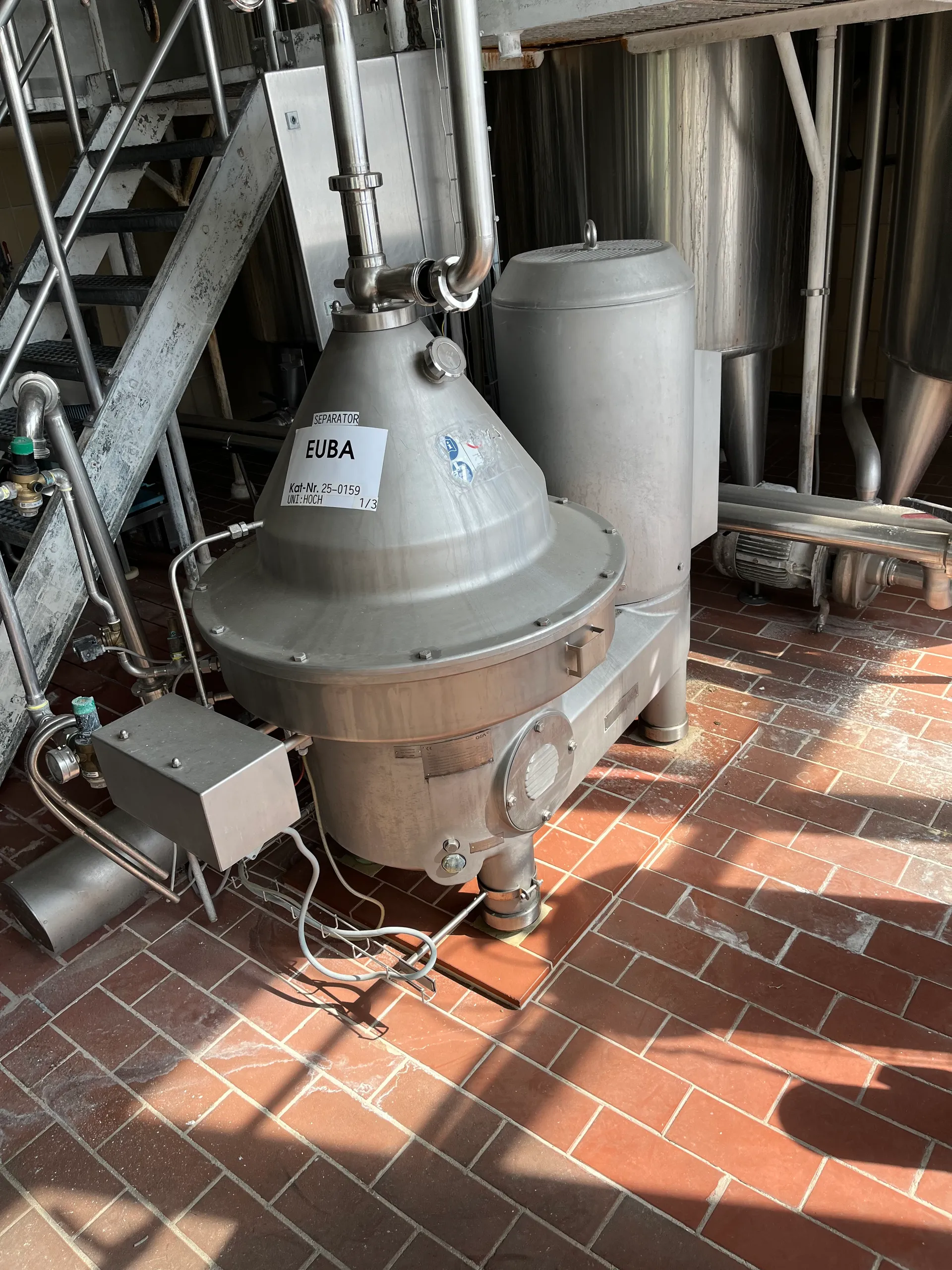 25-0159EUBA Separator Gea Westfalia