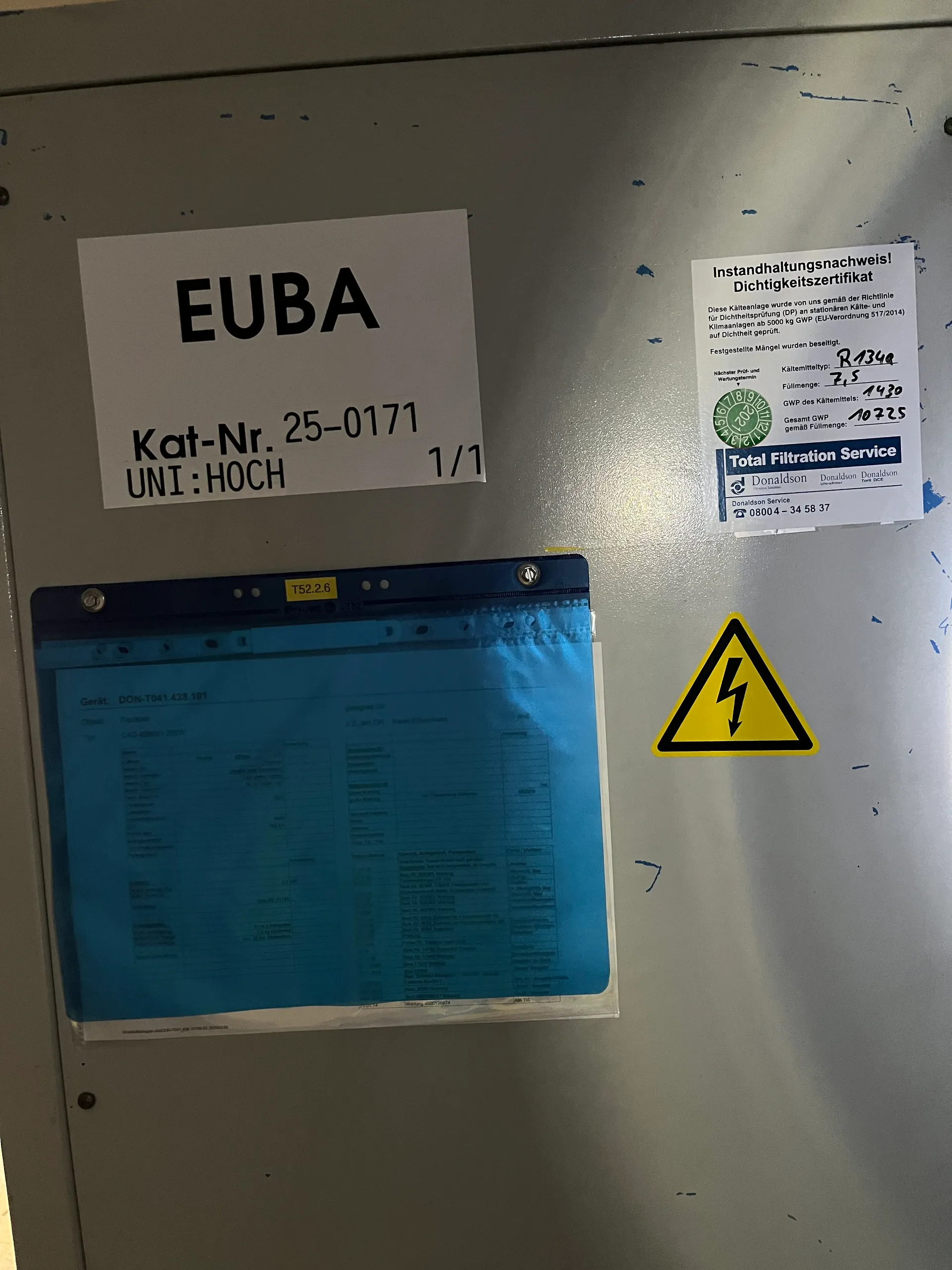25-0171EUBA Trockner ComAir DEMAG CAD 430W/292W