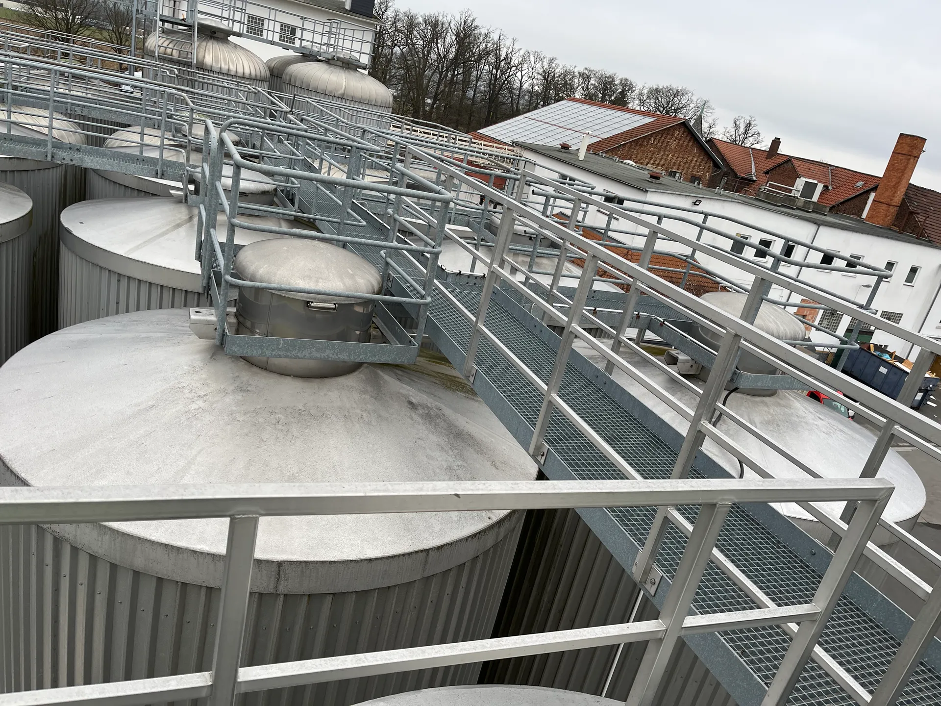 68150 Liter ZKG Tank/ Drucktank/ Lagertank GROSS mit Kühlmantel und Isolierung