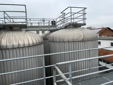 65900 Liter ZKG Tank/ Drucktank/ Lagertank GROSS mit Kühlmantel und Isolierung