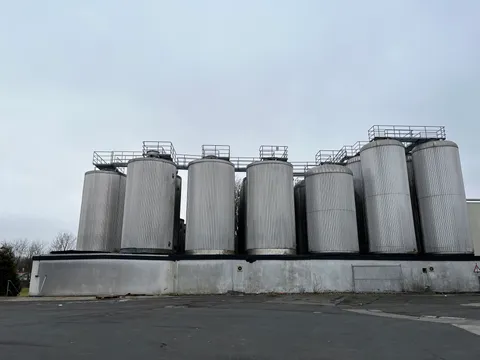 65900 Liter ZKG Tank/ Drucktank/ Lagertank GROSS mit Kühlmantel und Isolierung