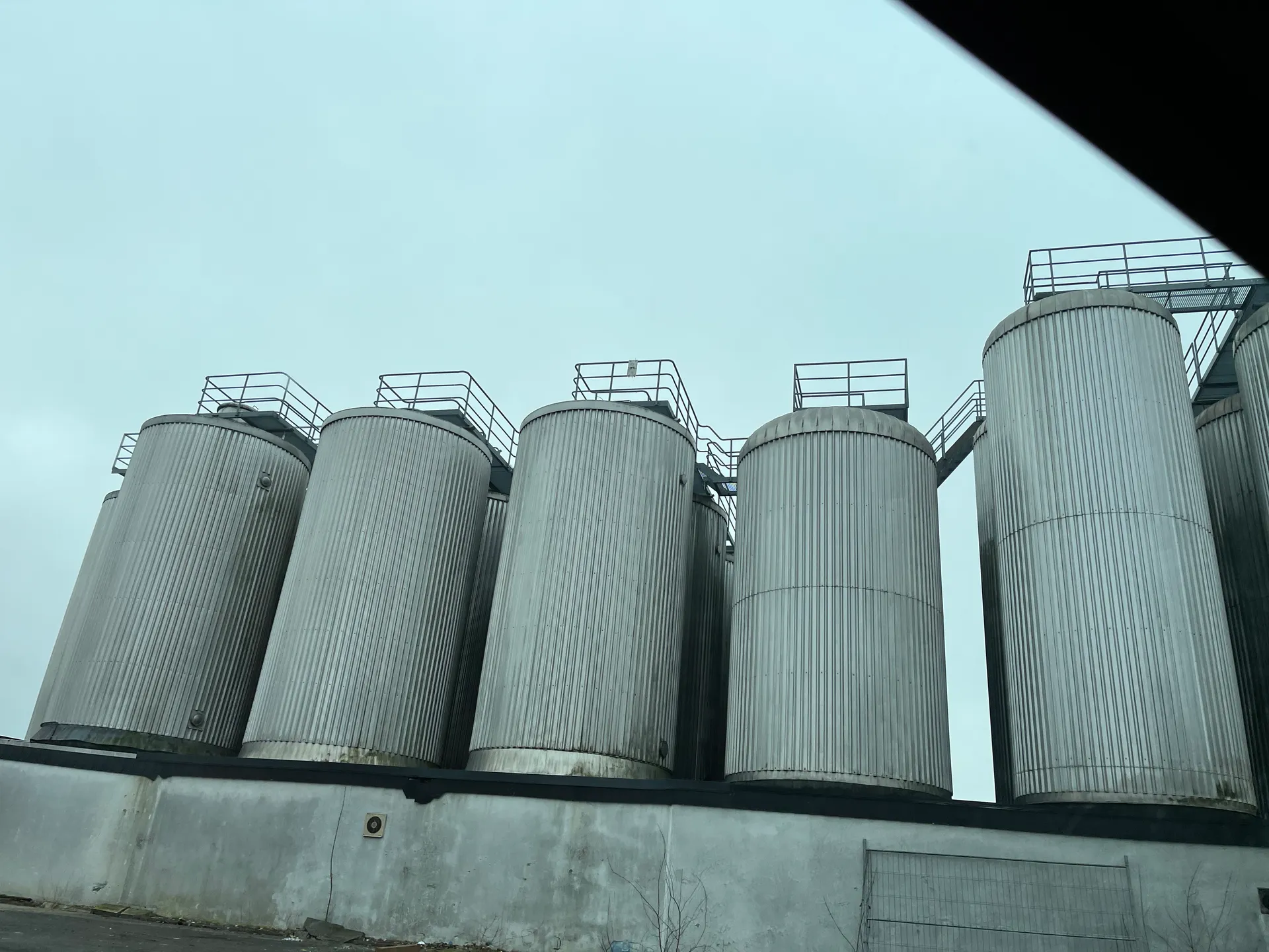 68150 Liter ZKG Tank/ Drucktank/ Lagertank GROSS mit Kühlmantel und Isolierung