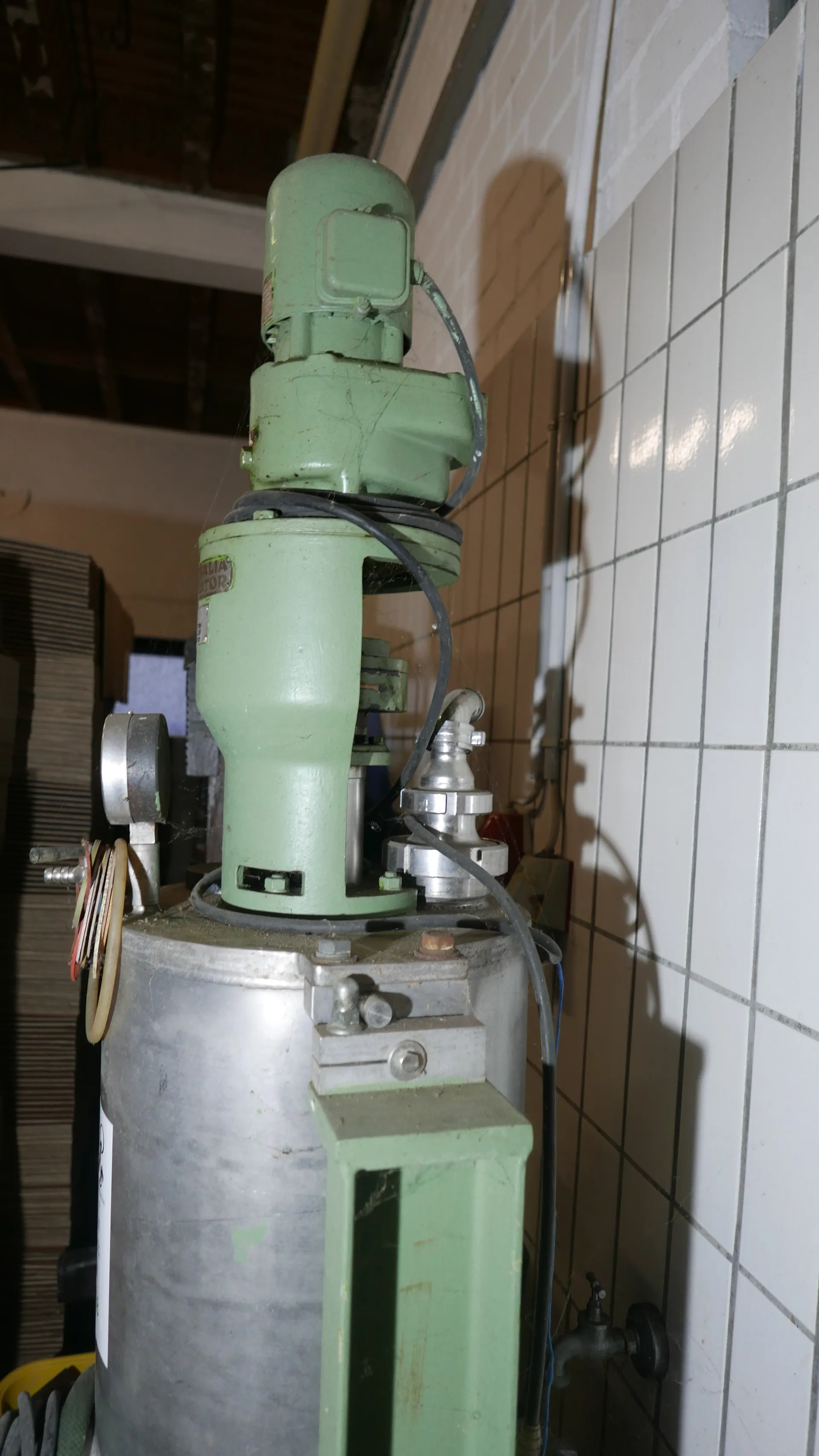 Drehbürstensieb Motor