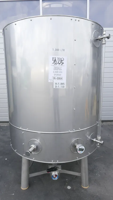 26-0064 1.000 Liter Drucktank mit Kühlmantel und Isolierung