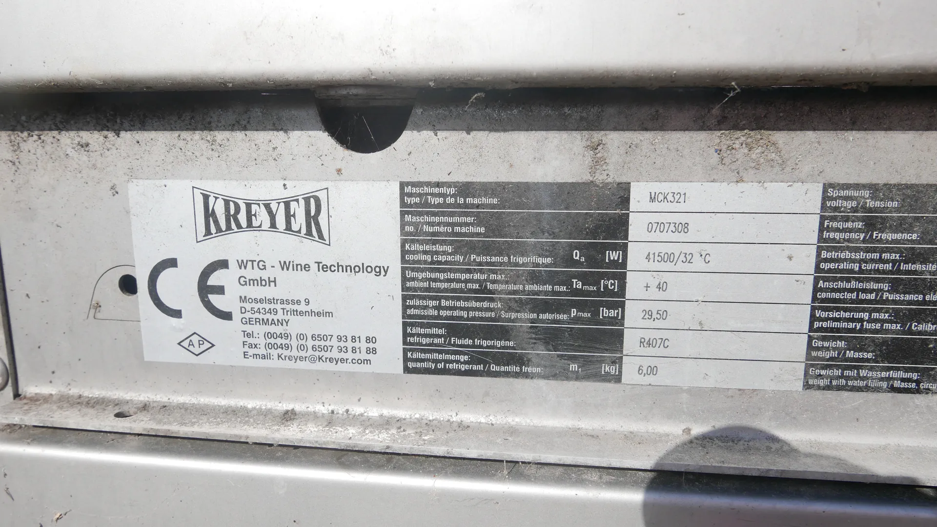 25-0276 Kreyer Kühlgerät