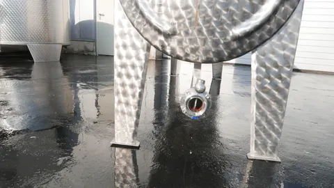 26-0047 2.300 Liter Lagertank lang oval in V2A
