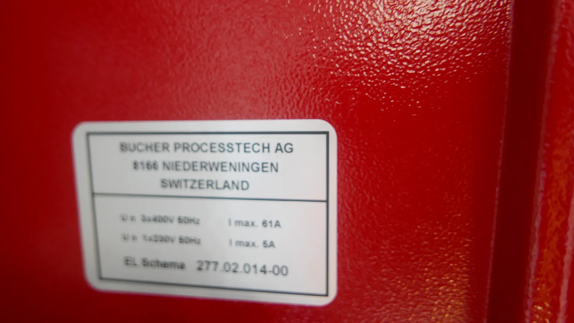 25-0192 Bucherpresse HPS 5007 Baujahr 2009