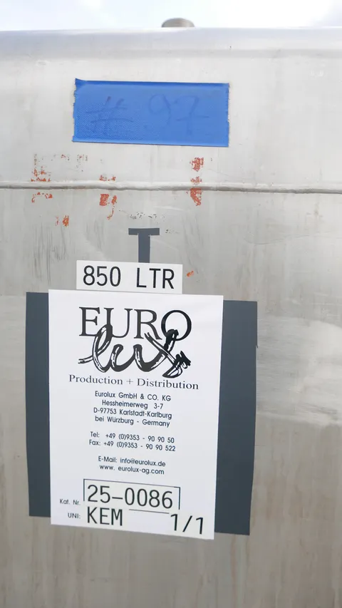 25-0086 Transporttank 850 Liter