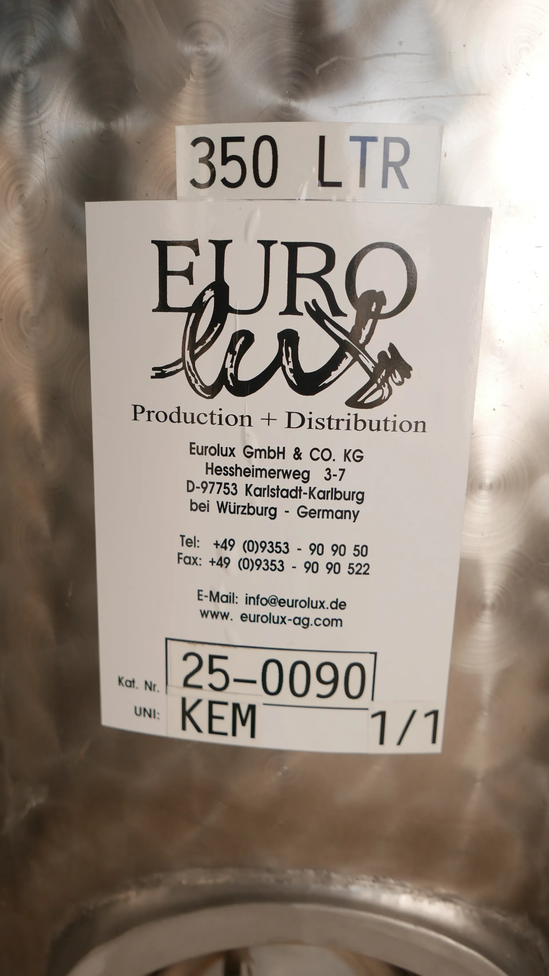 25-0090 Weintank 350 Liter