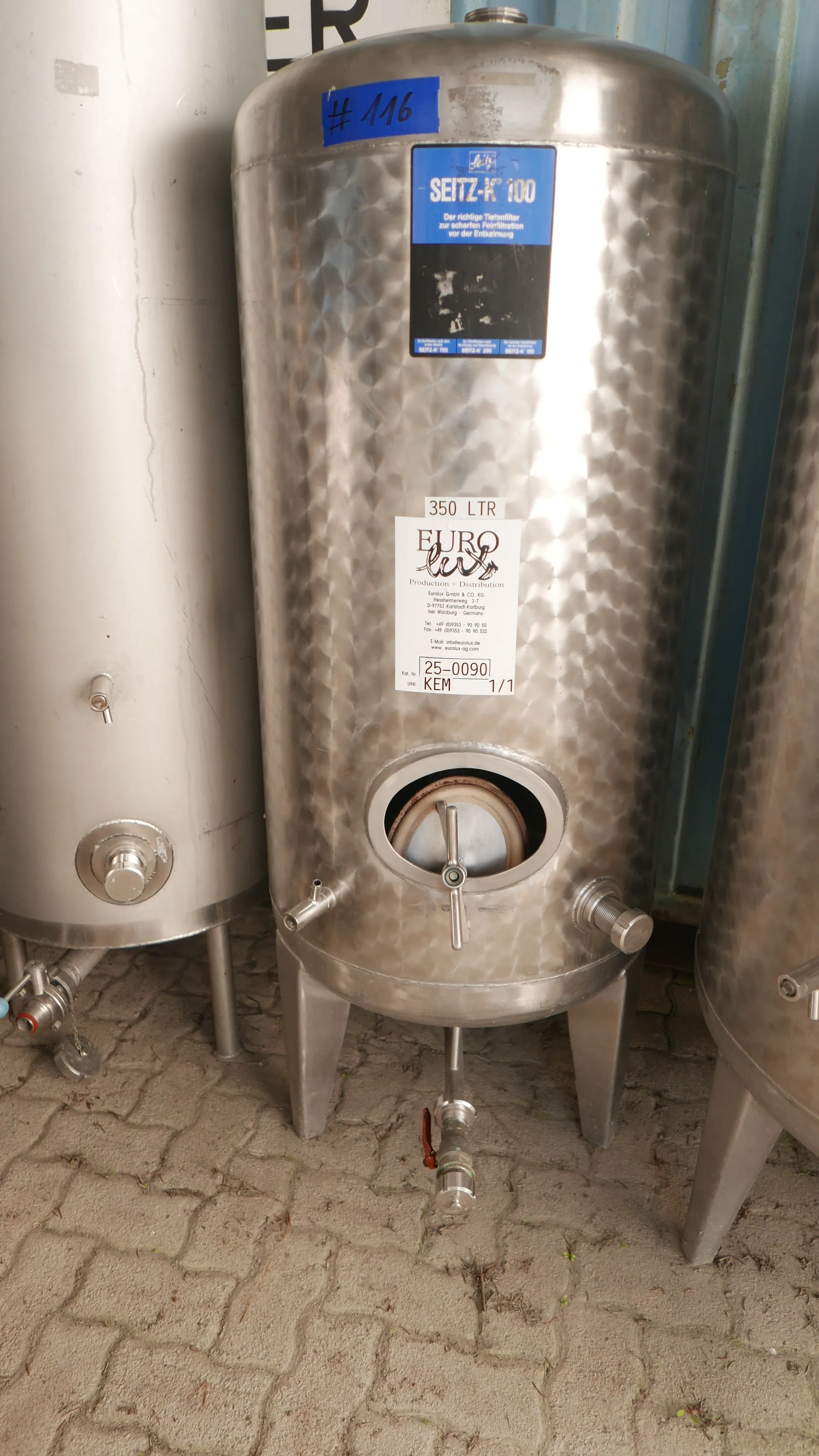 25-0090 Weintank 350 Liter