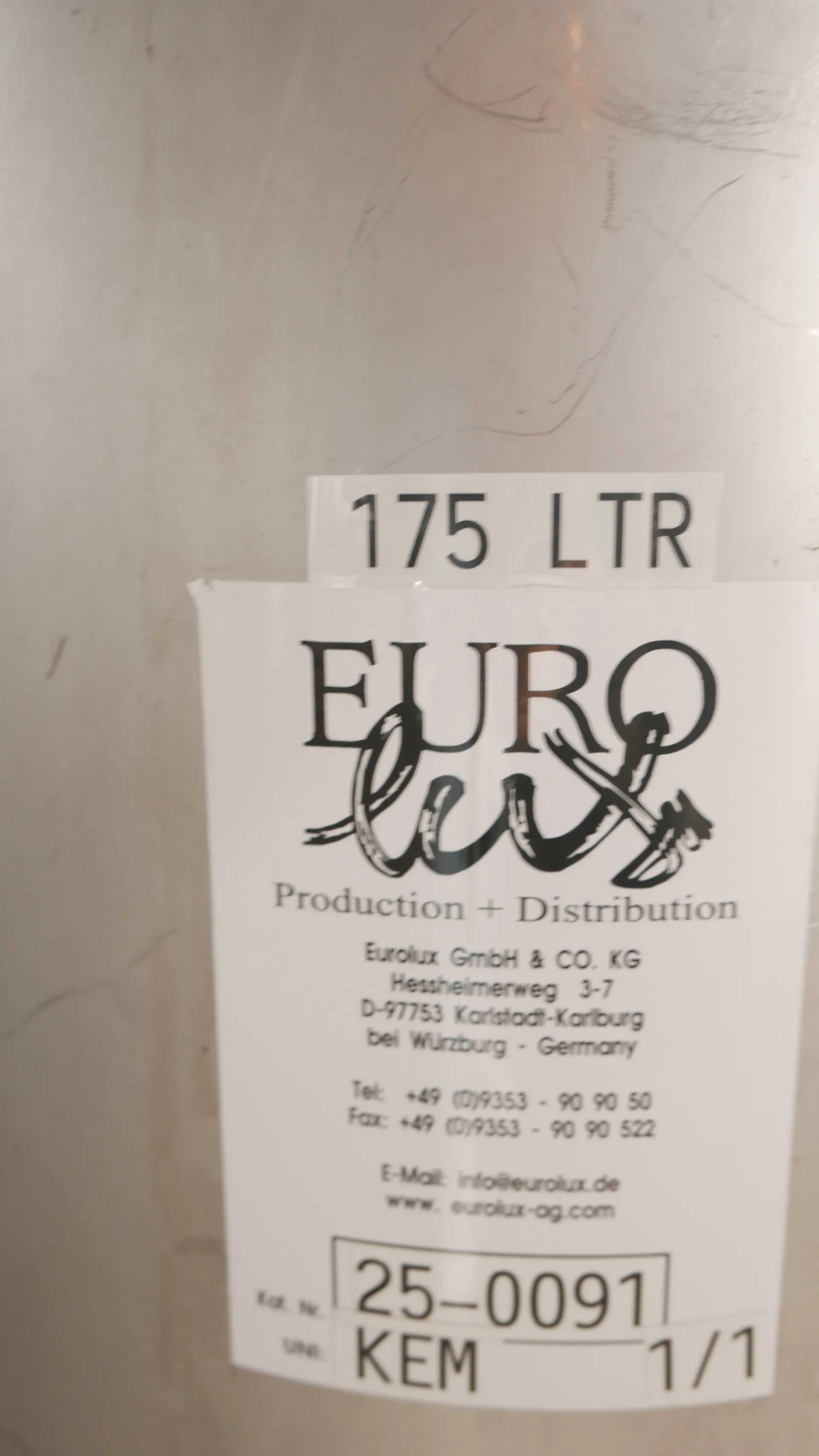 25-0091 Weintank 175 Liter