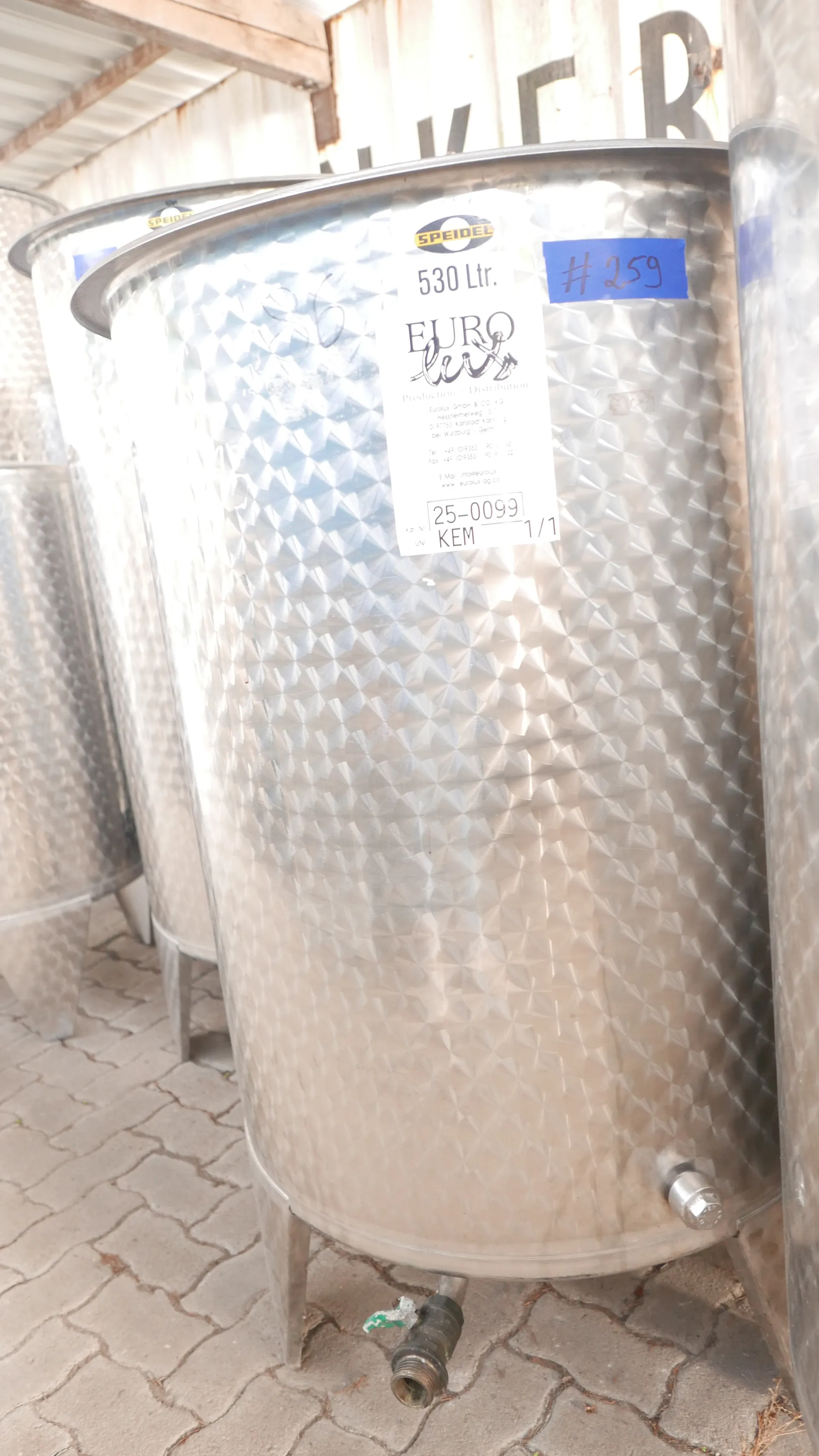 25-0099 Immervolltank 530 Liter