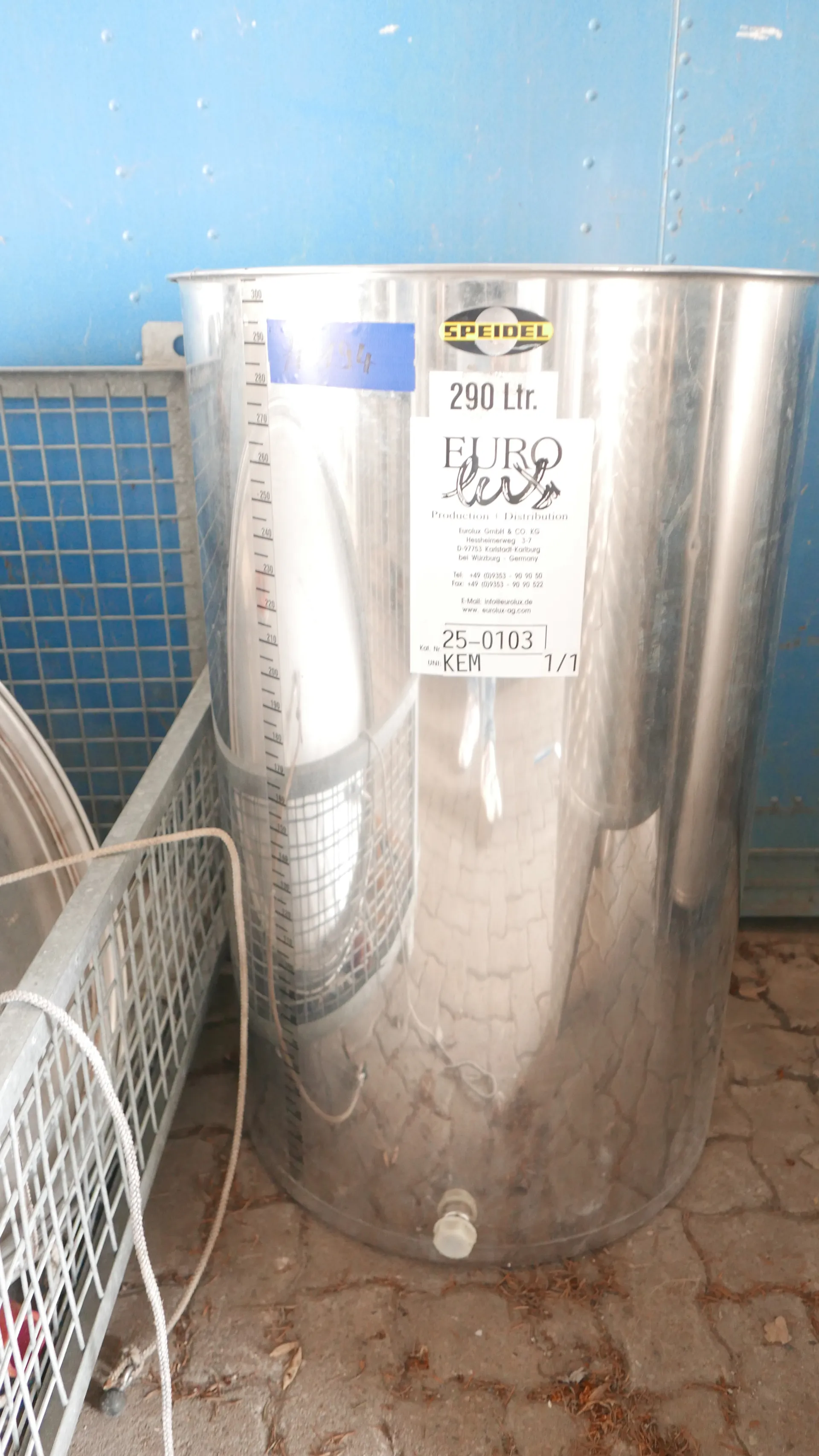 25-0103 Immervolltank 290 Liter
