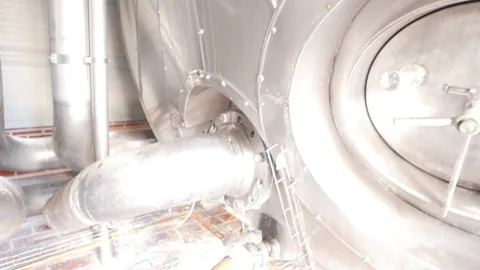 35.000 Liter Frischwassertank in V2A, isoliert,  horizontal auf 6 Füßen