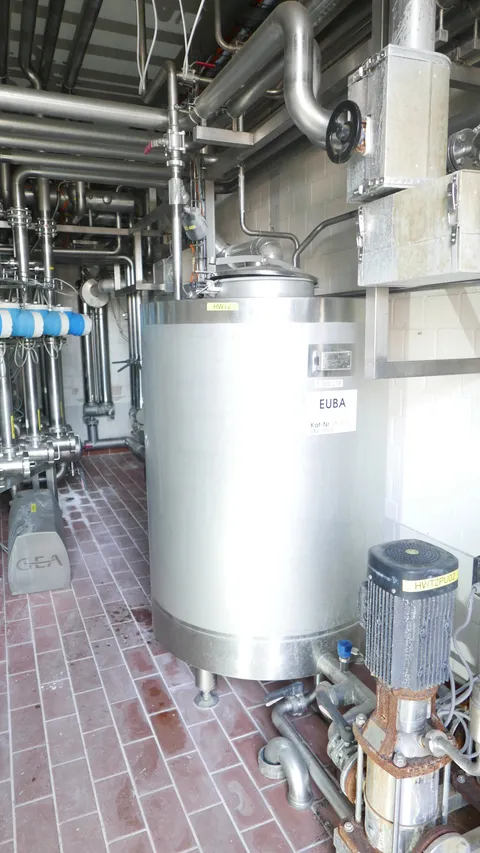 25-0112EUBA 1.000 Liter Wassertank/ Lagertank in V2A