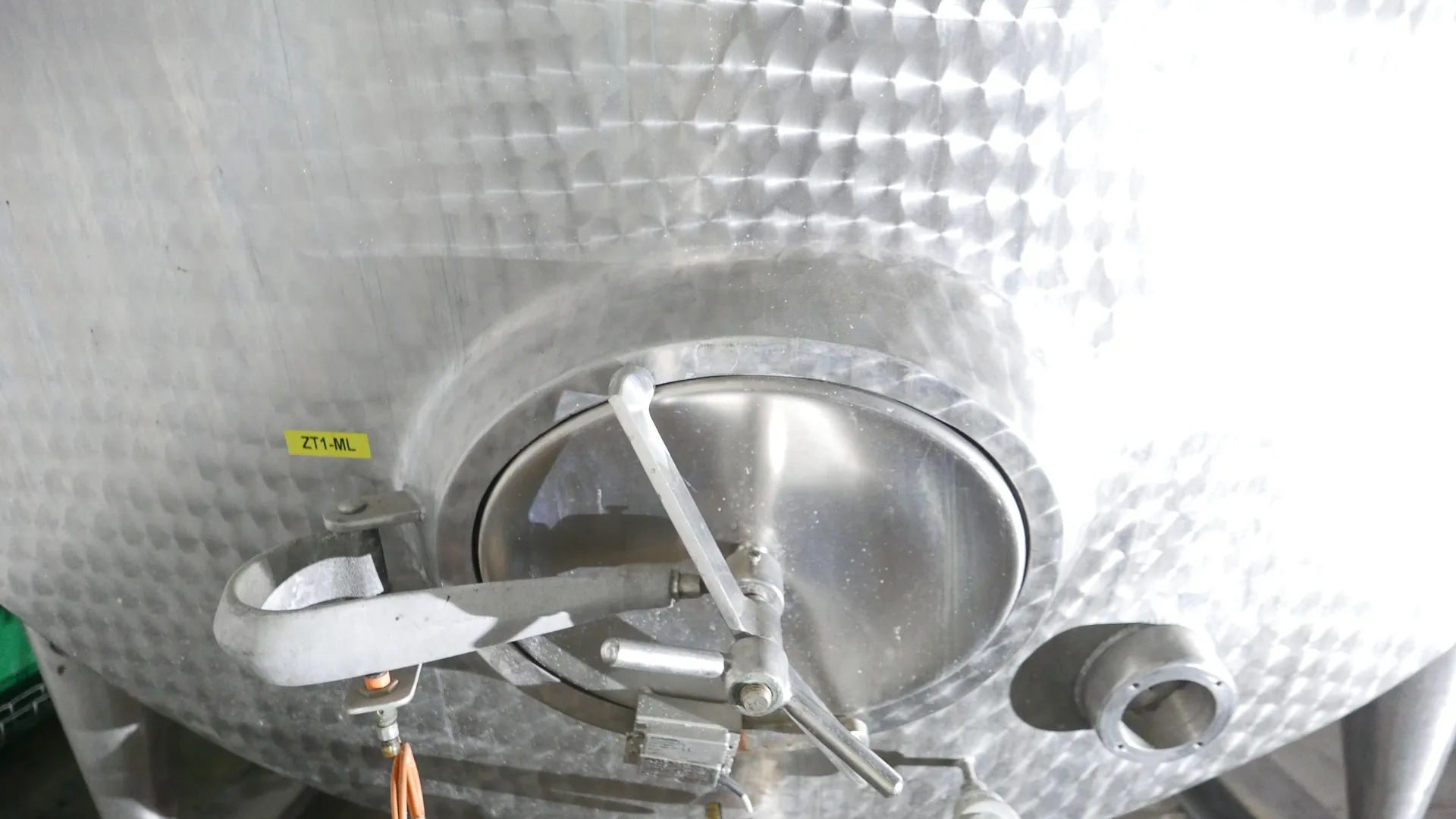 25-0114EUBA 15.000 Liter Zuckertank/ Lagertank aus V2A horirontal