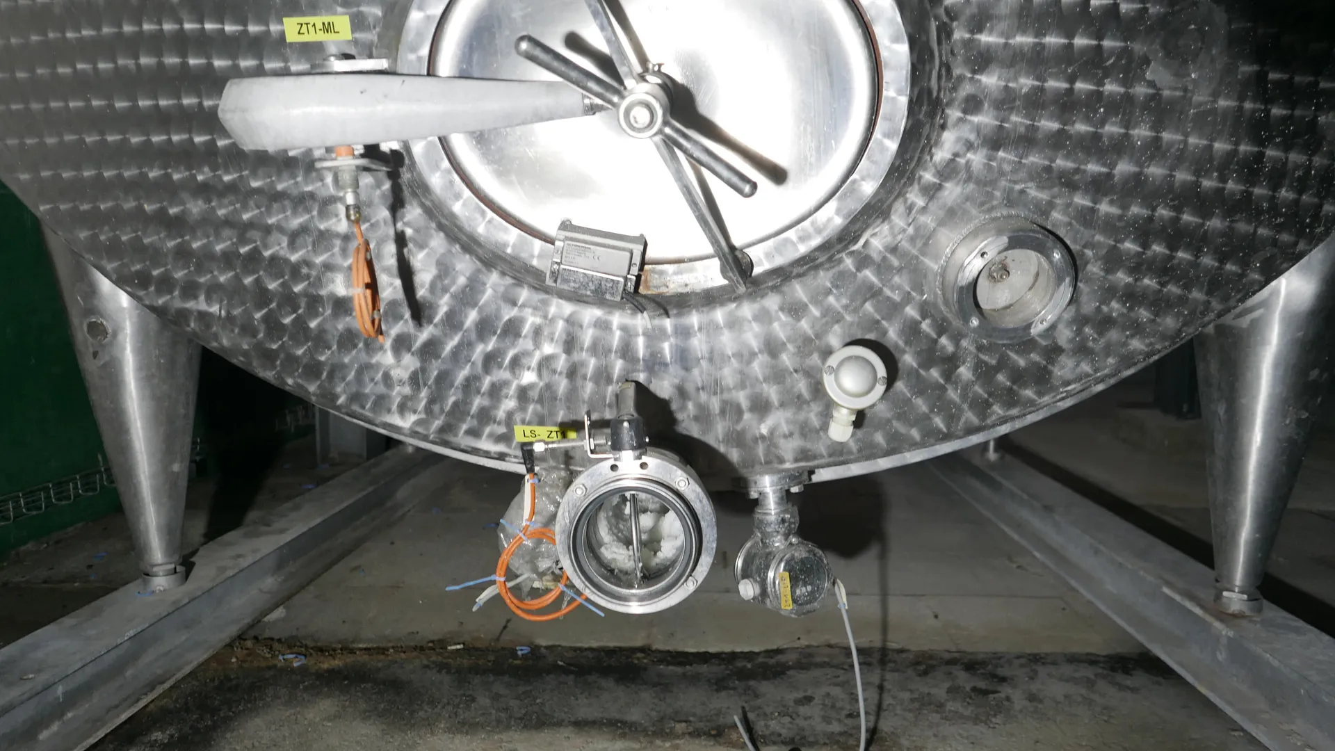 25-0114EUBA 15.000 Liter Zuckertank/ Lagertank aus V2A horirontal
