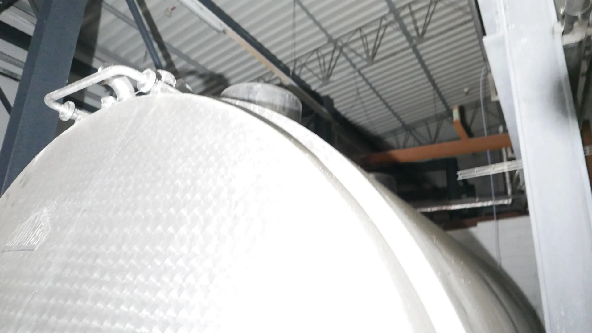 25-0114EUBA 15.000 Liter Zuckertank/ Lagertank aus V2A horirontal