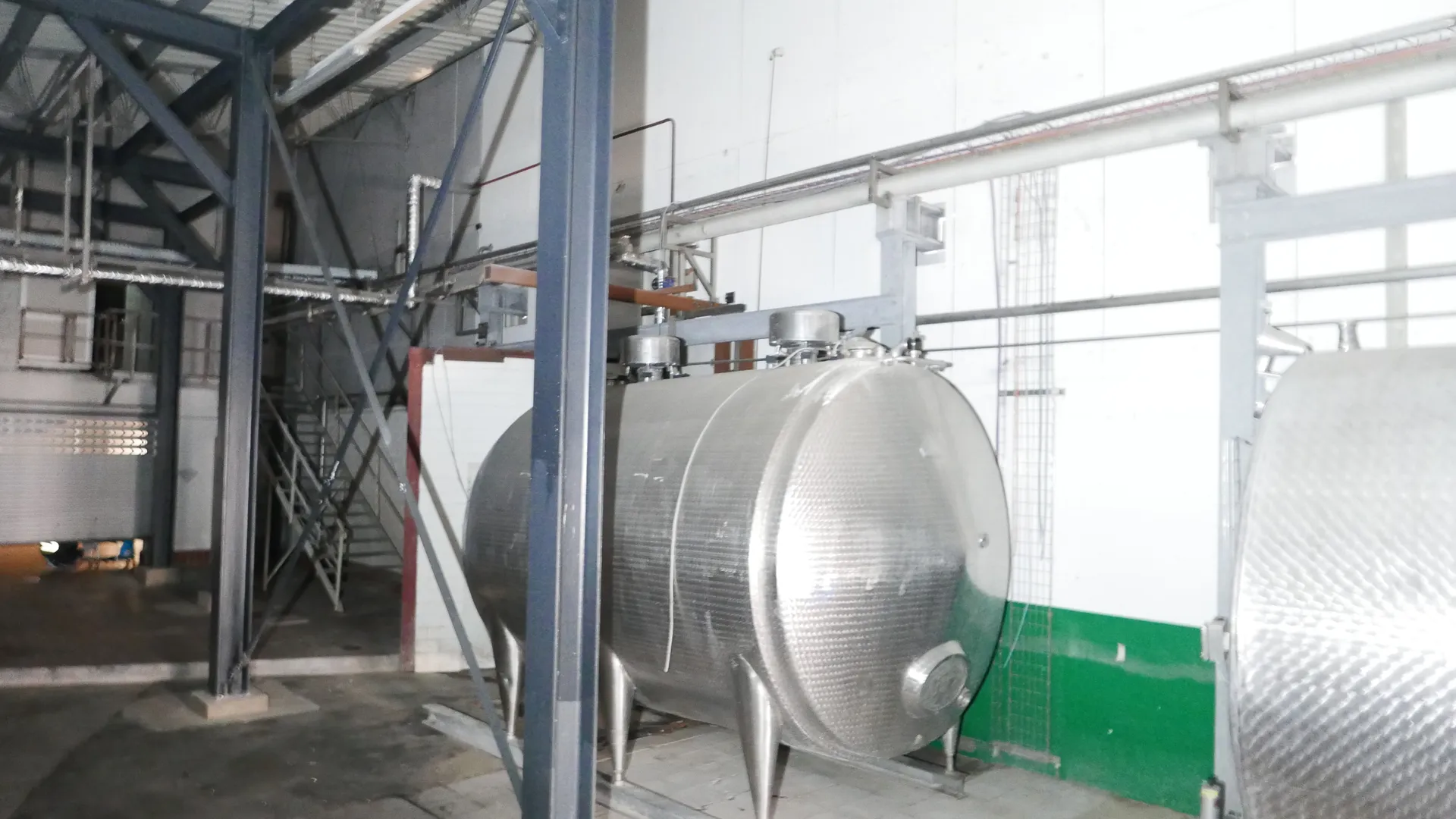 25-0114EUBA 15.000 Liter Zuckertank/ Lagertank aus V2A horirontal