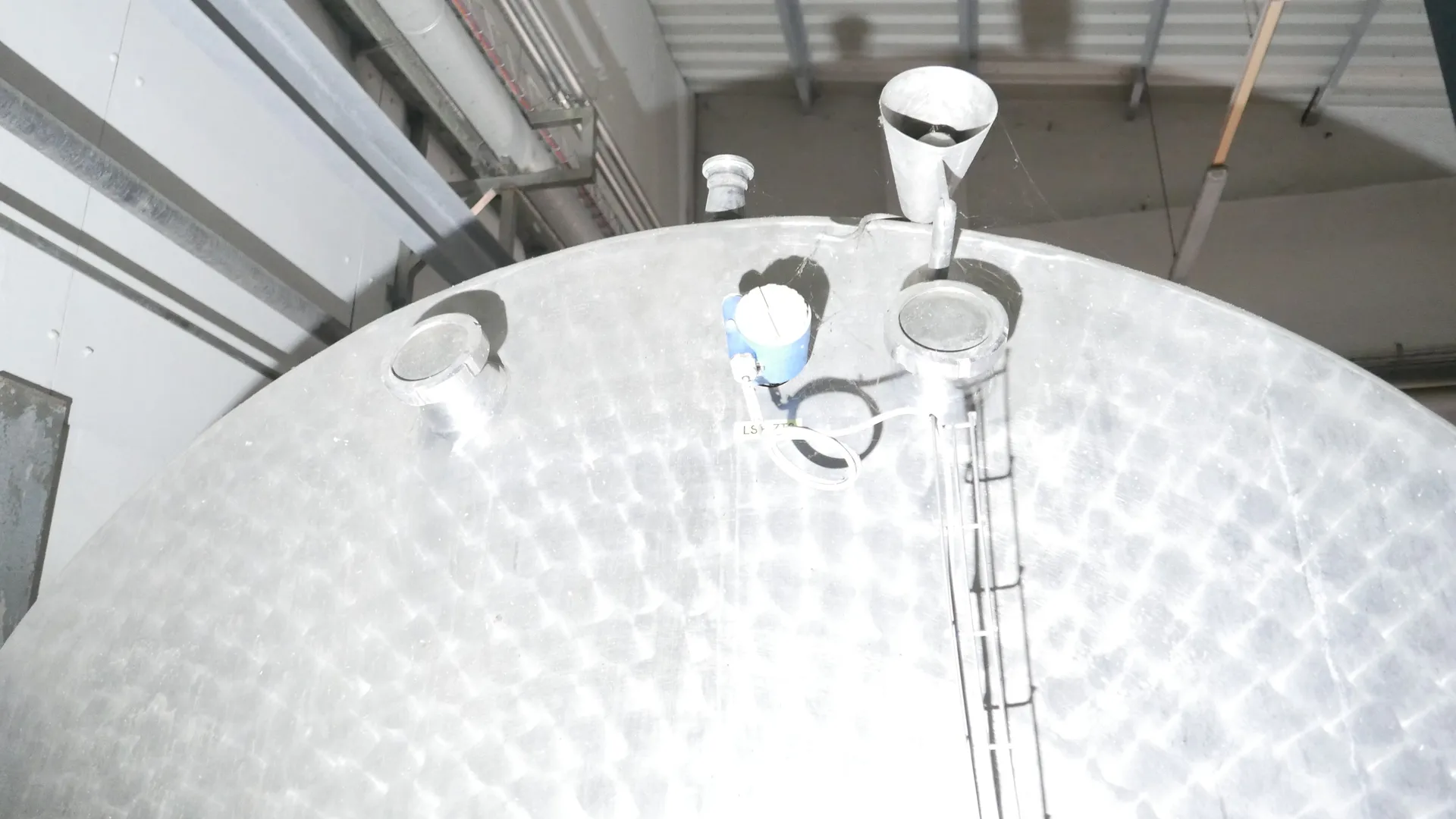 25-0115EUBA 22.000 Liter Zuckertalk/ Lagertank aus V2A horizontal