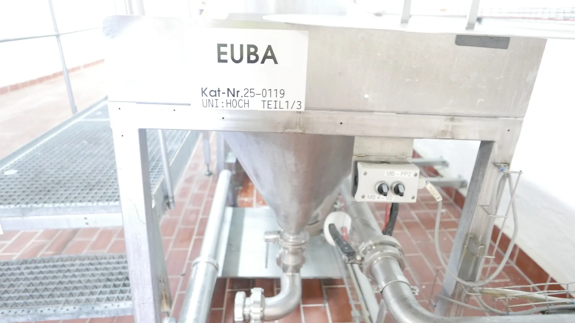 25-0119EUBA 1.216 Liter Turborührer für Sprühsahne 2 Stück mit Mischtisch